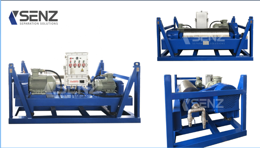 Шэньчжоу LWD450 PLC Control Центрифуга для бурового раствора, используемая на нефтяных месторождениях